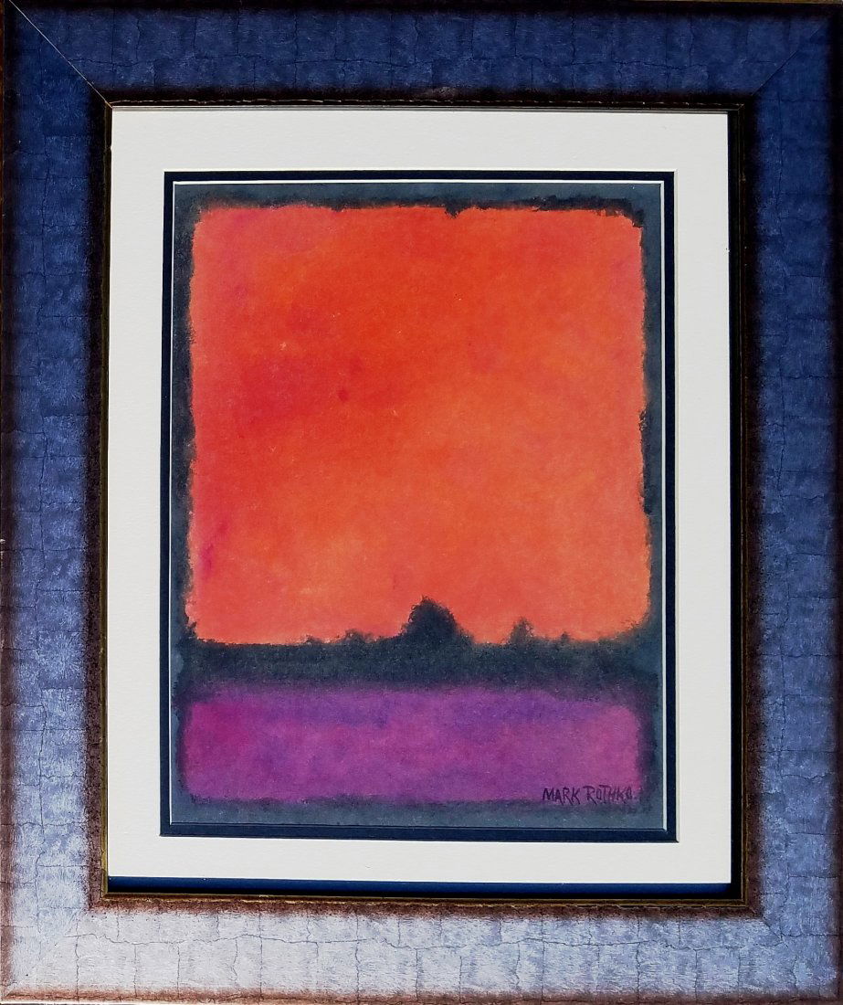 Mark Rothko (Mixed Media on Paper) (1 of 1)