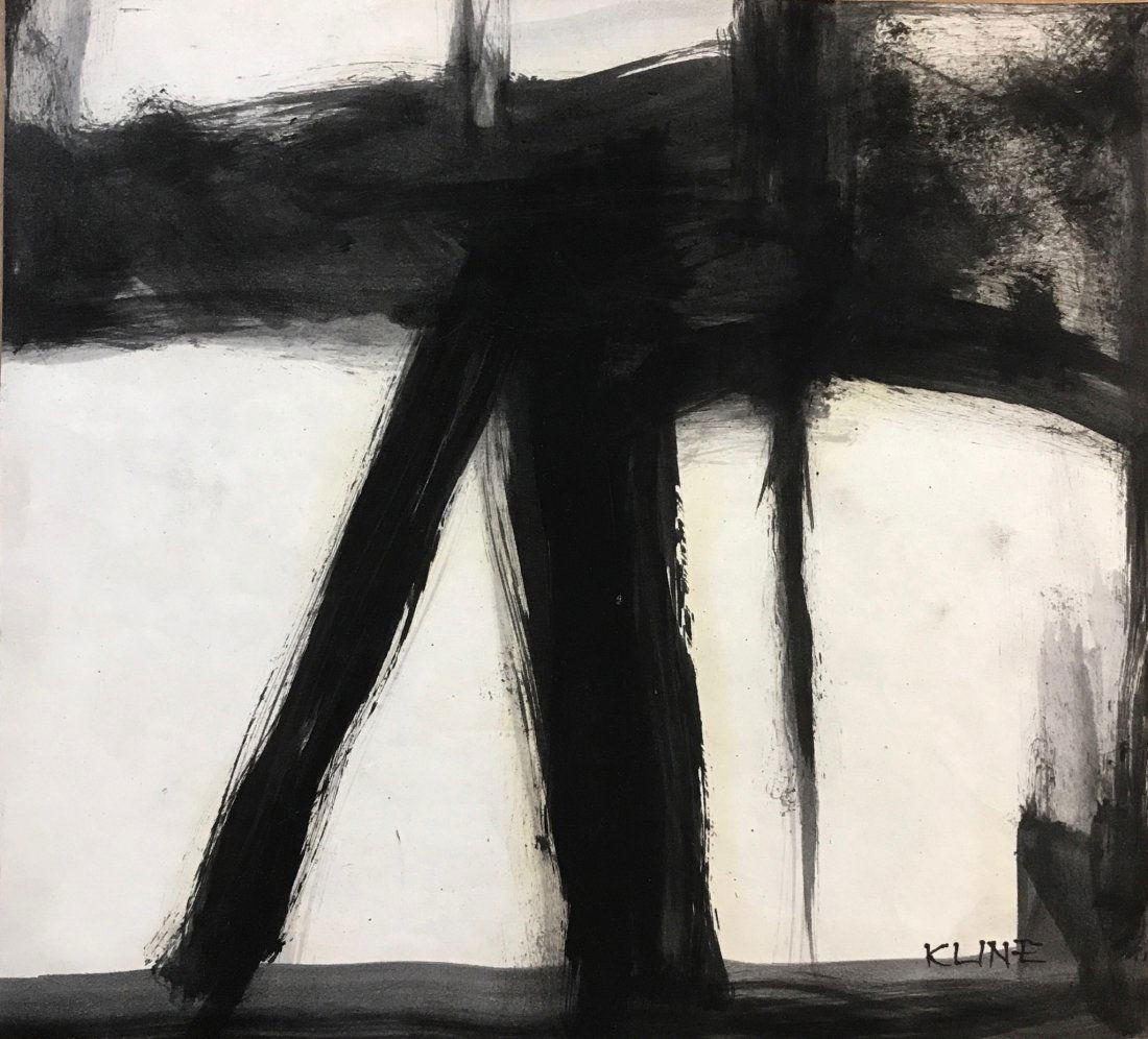 Franz Kline (ink on Paper) (1 of 1)