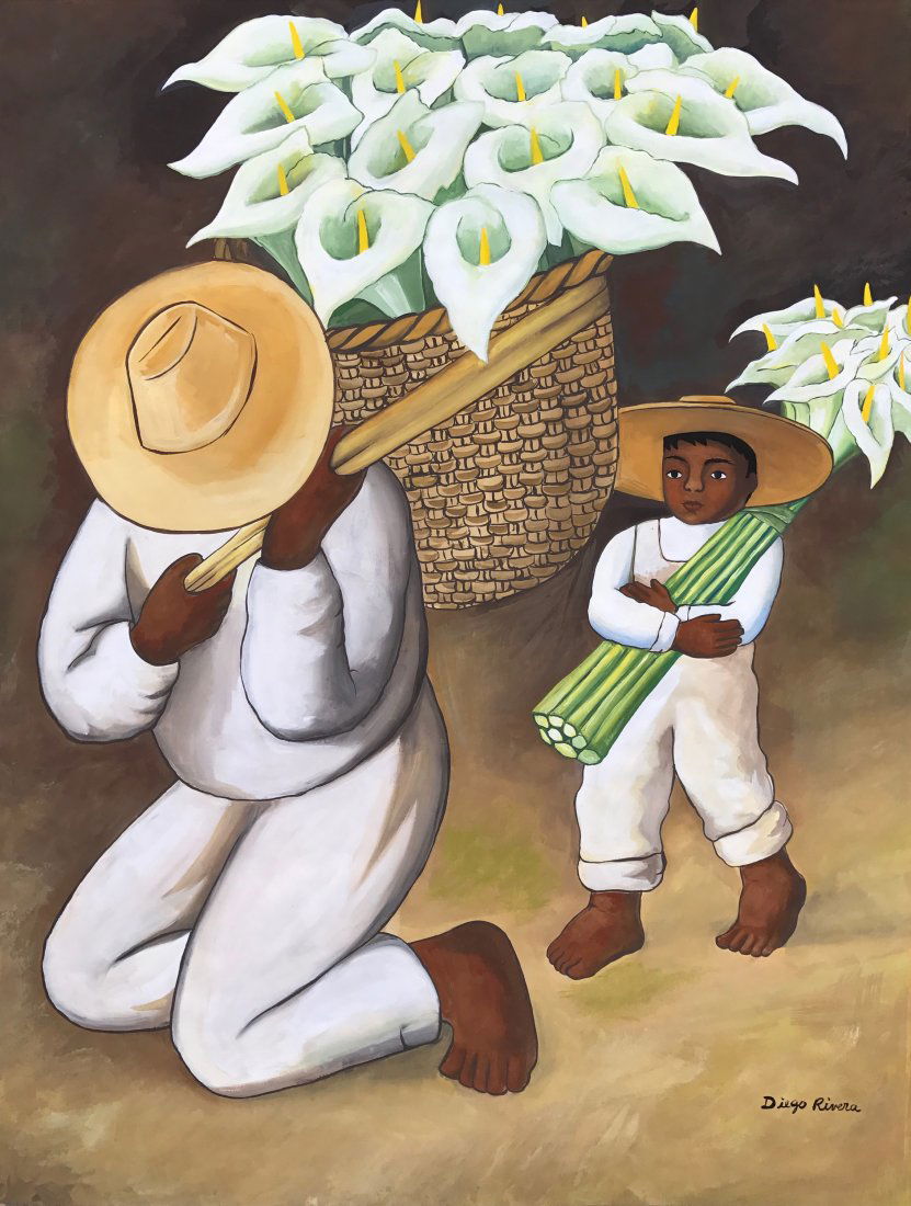 Diego Rivera (Watercolor on Paper) (1 of 2)