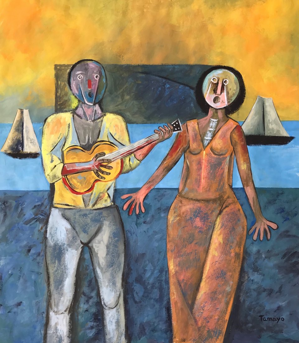 Rufino Tamayo (Gouache on Paper) (1 of 3)