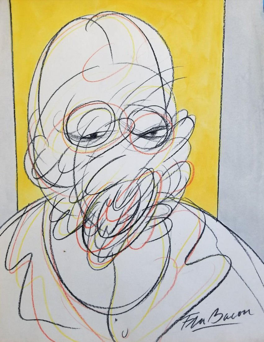 Signed Francis Bacon Sep 20, 2017 International Art Auction Gallery