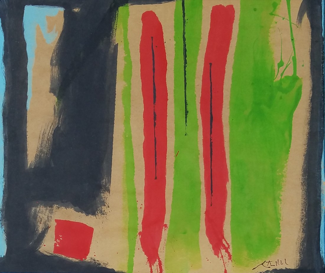 Robert Motherwell (Gouache on paper) (1 of 1)