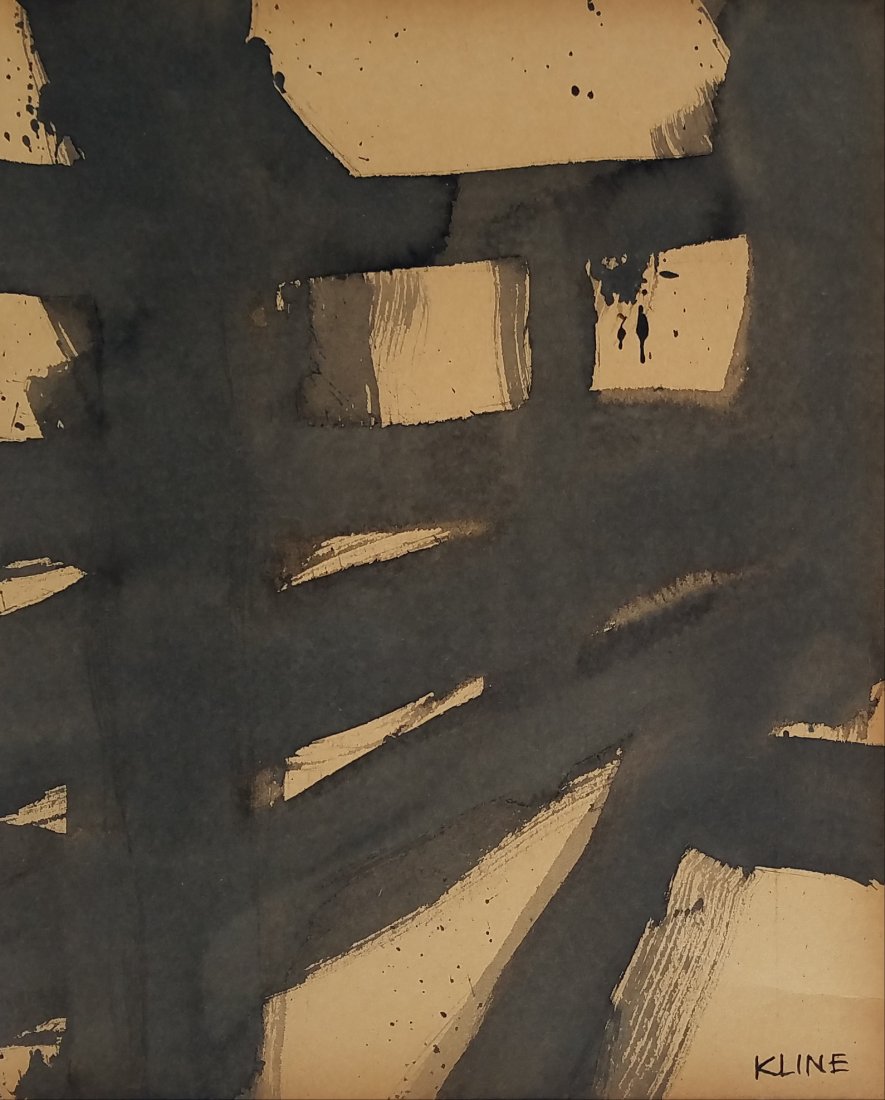 Franz Kline (ink on Paper) (1 of 1)