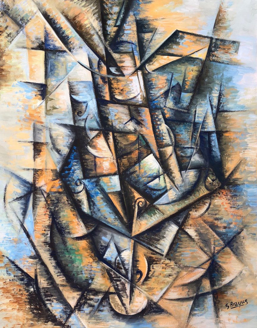 Georges Braque (Watercolor on Paper) (1 of 2)