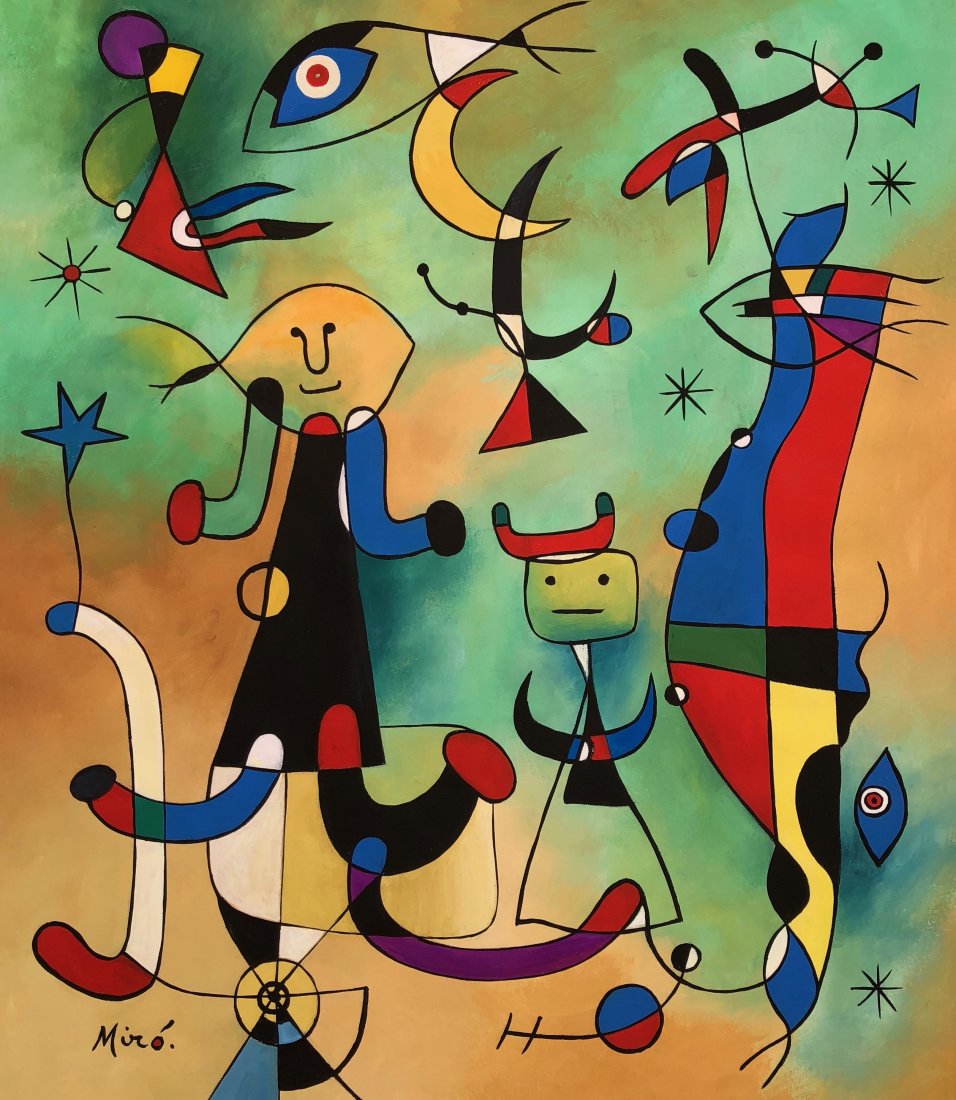The farm joan miro image