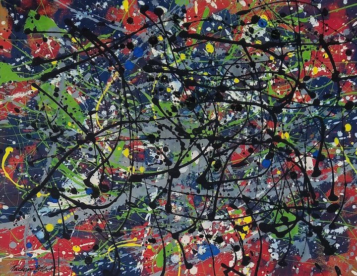 Signed Jackson Pollock (1 of 1)