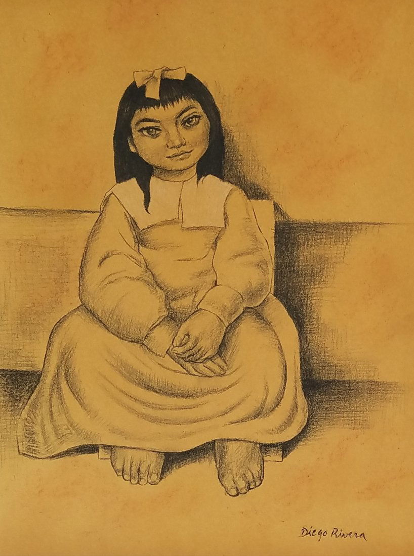 Diego Rivera (Crayon on paper) (1 of 1)