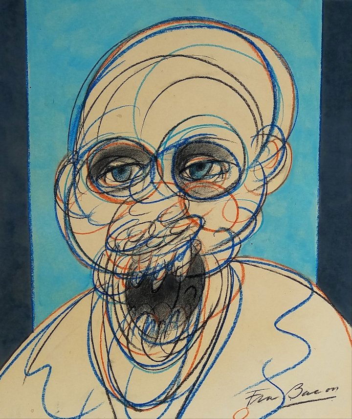 Mixed media on paper Painting (1 of 1)