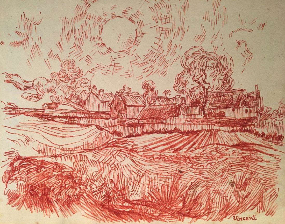 Ink on Paper Painting (1 of 1)