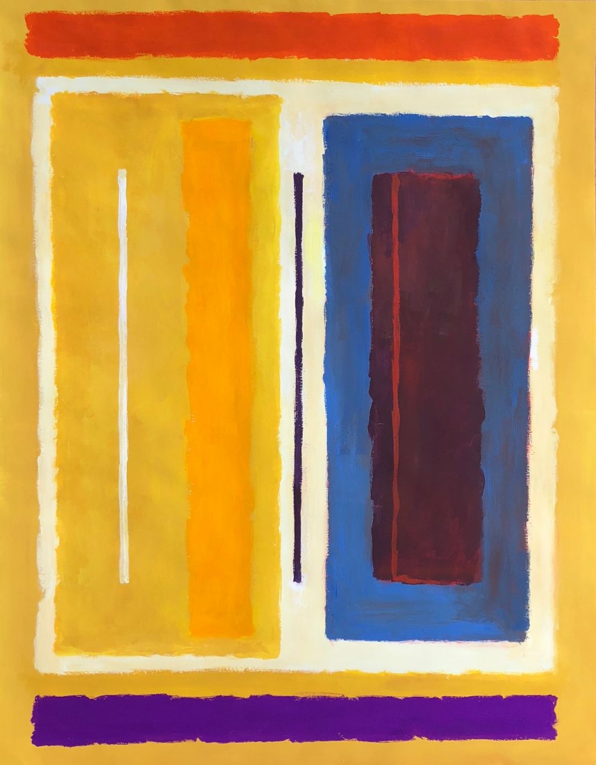 Mark Rothko ( Gouache on Paper) (1 of 3)