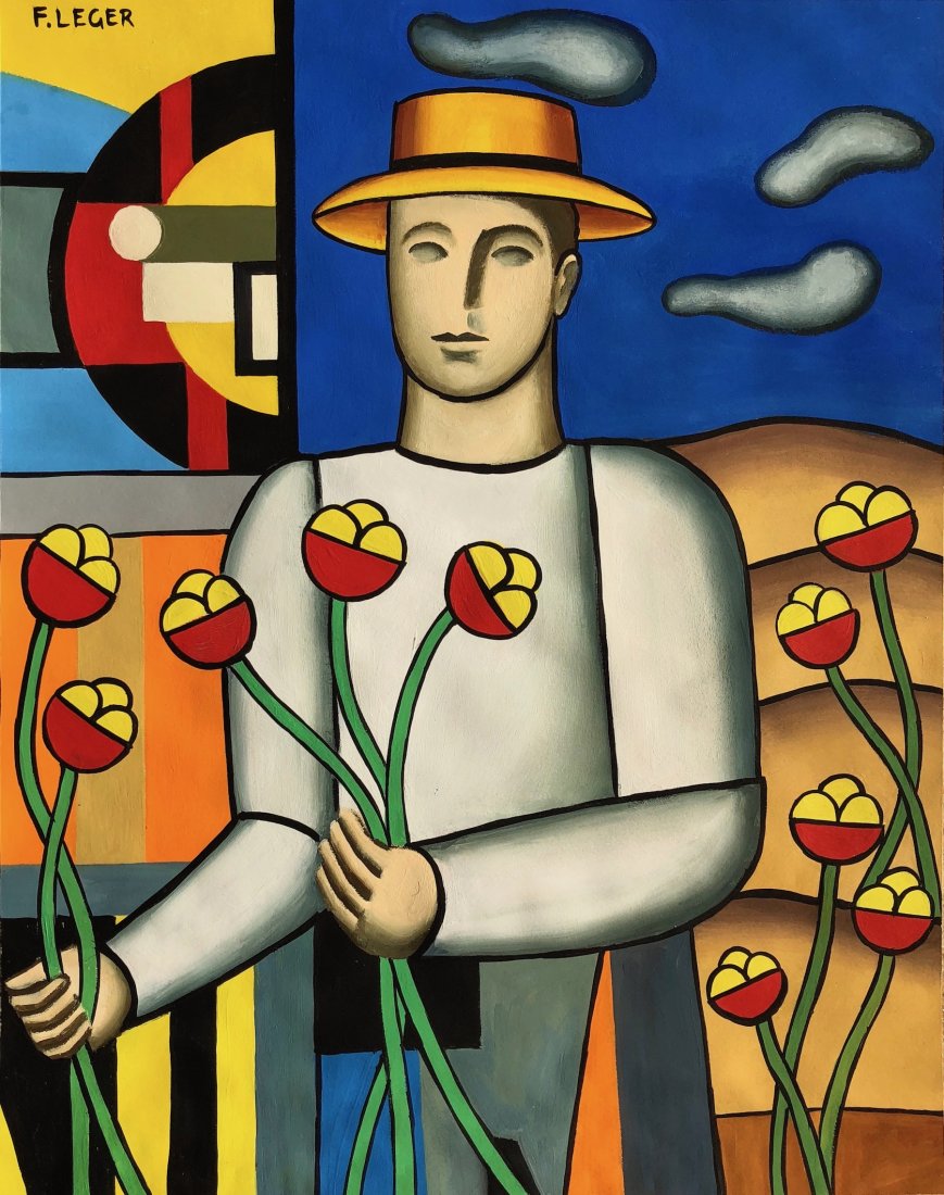 Fernand Leger (Gouache on Paper) (1 of 3)