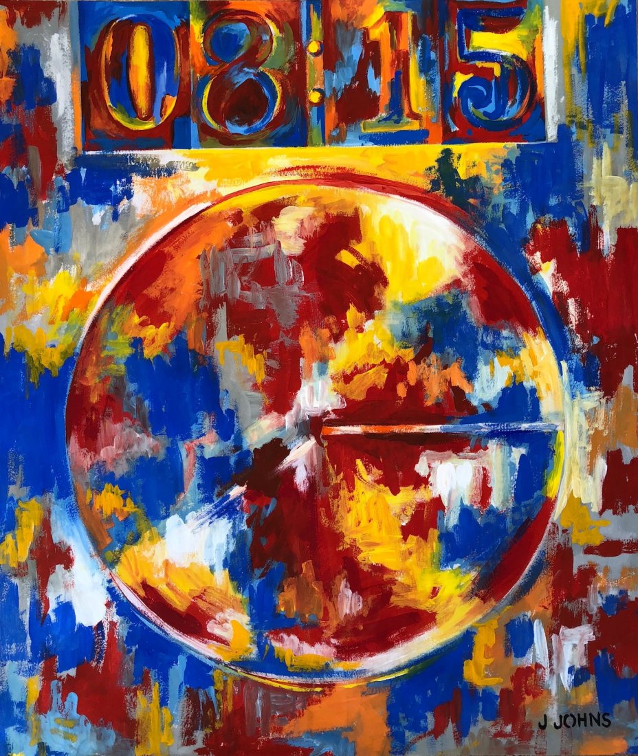 Jasper Johns (Gouache on paper) (1 of 3)
