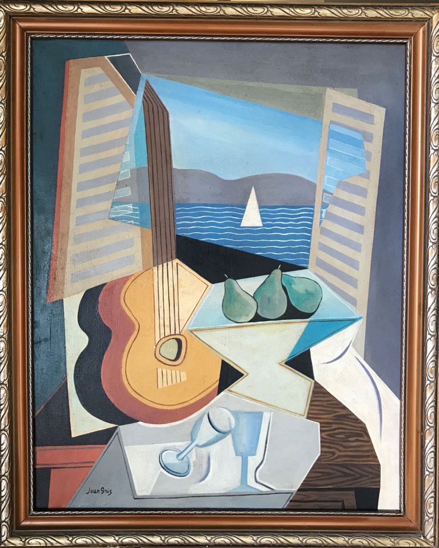 Juan Gris (Oil on canvas) (1 of 3)