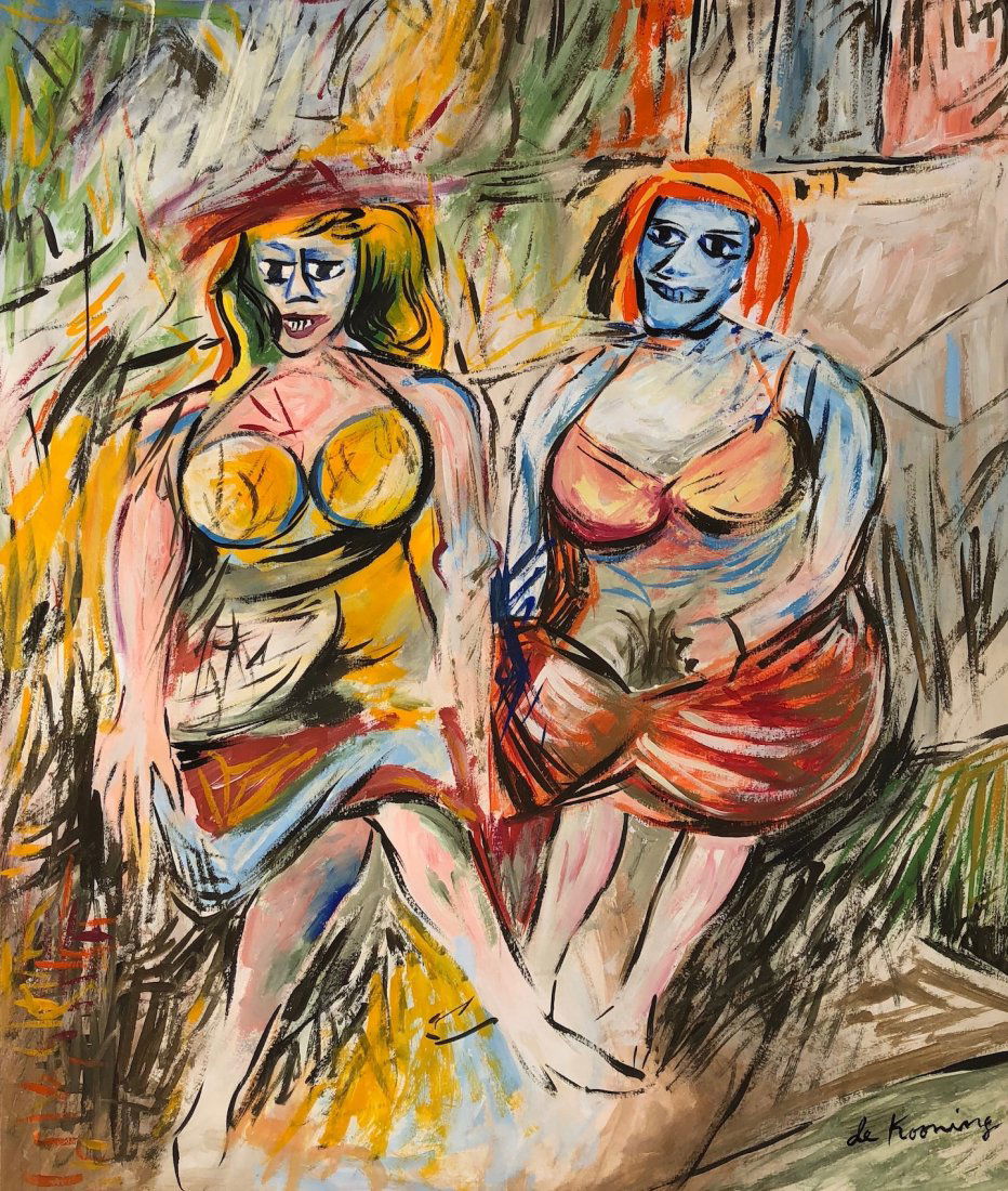 Willem de Kooning (Gouache on paper) Feb 27, 2018 International Art