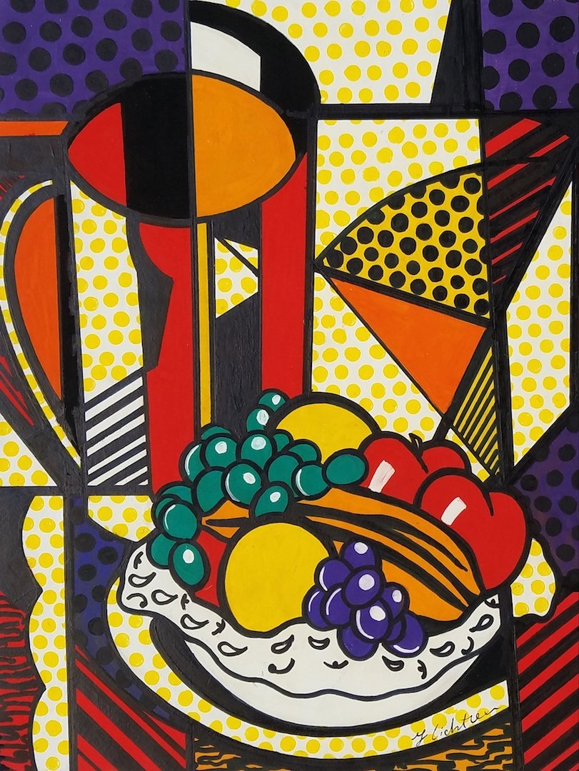 Signed Roy Lichtenstein (1 of 1)