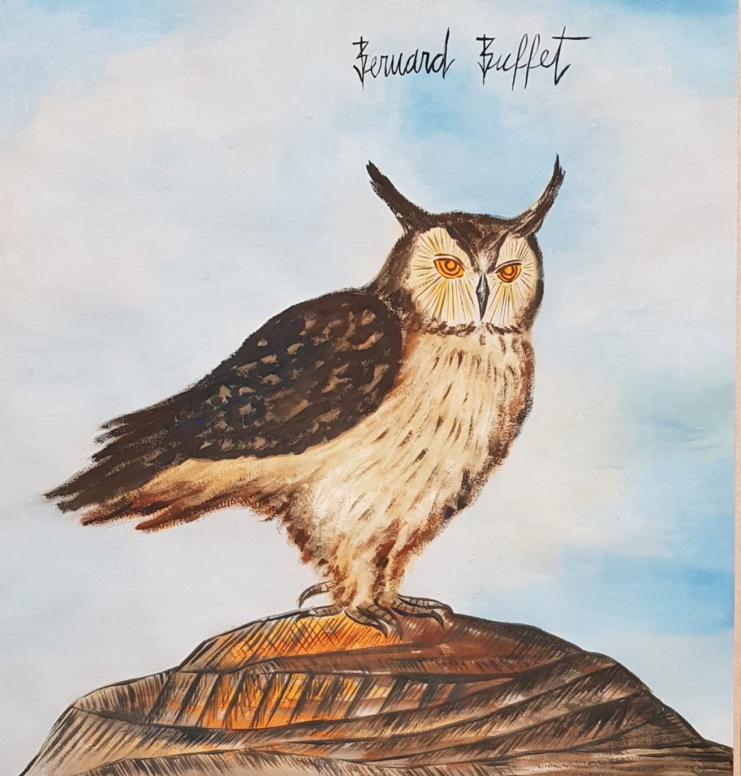 Bernard Buffet (Gouache on paper) (1 of 3)