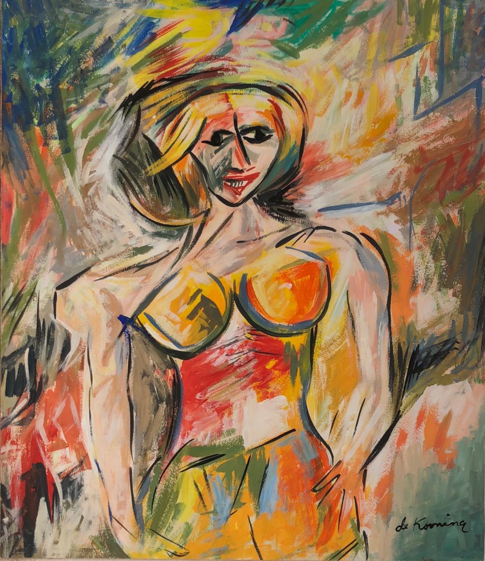 Willem Kooning (Gouache on paper) (1 of 3)