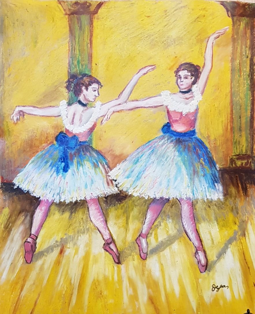 Edgar Degas (Pastel on Paper) (1 of 3)