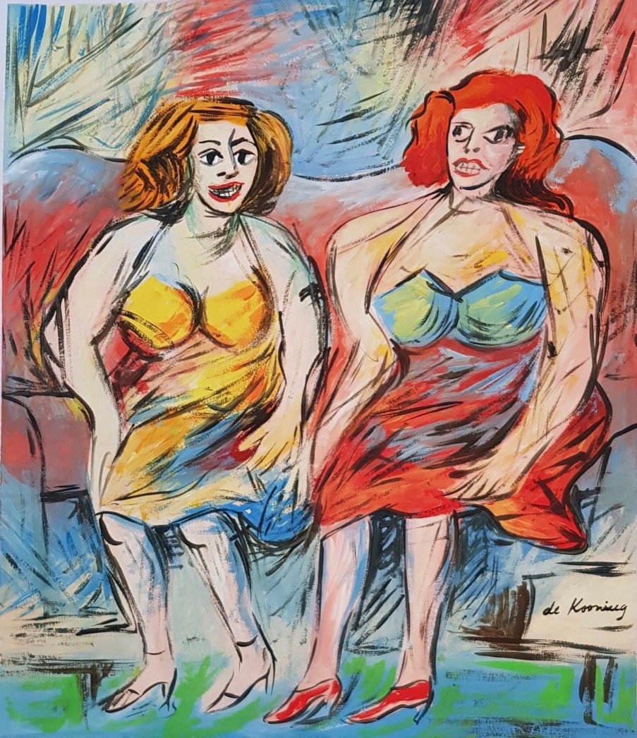 Willem de Kooning (Gouache on paper) (1 of 3)