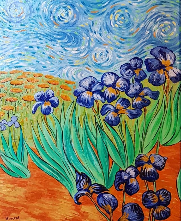 Vincent van Gogh (Oil on Canvas) (1 of 6)