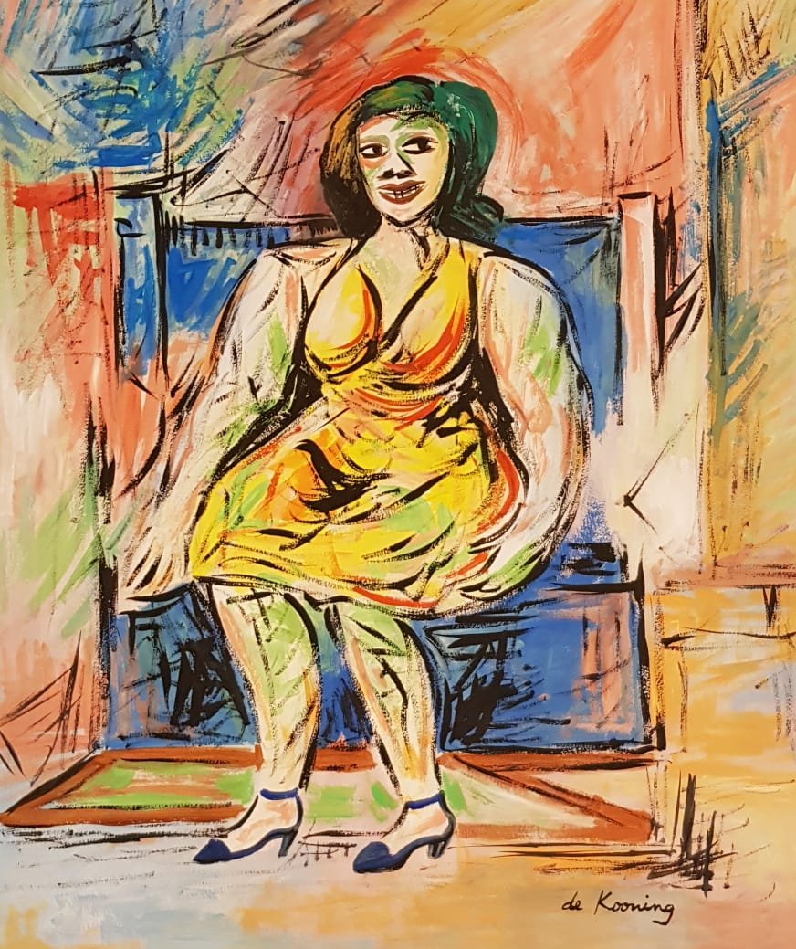 Signed de Kooning. (1 of 3)