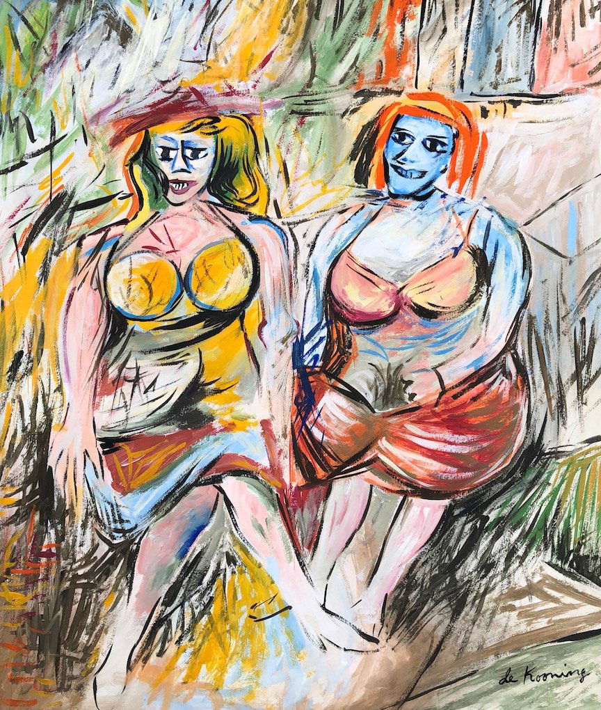 Signed de Kooning. (1 of 3)