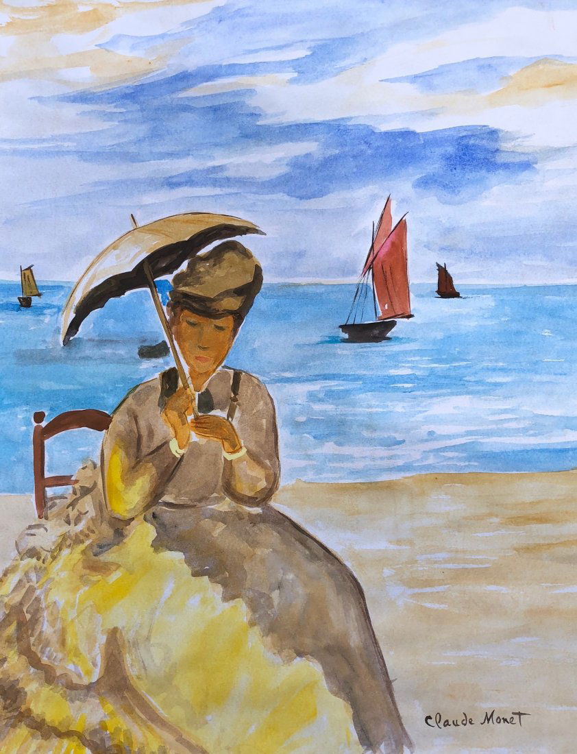 Signed Claude Monet (1 of 3)