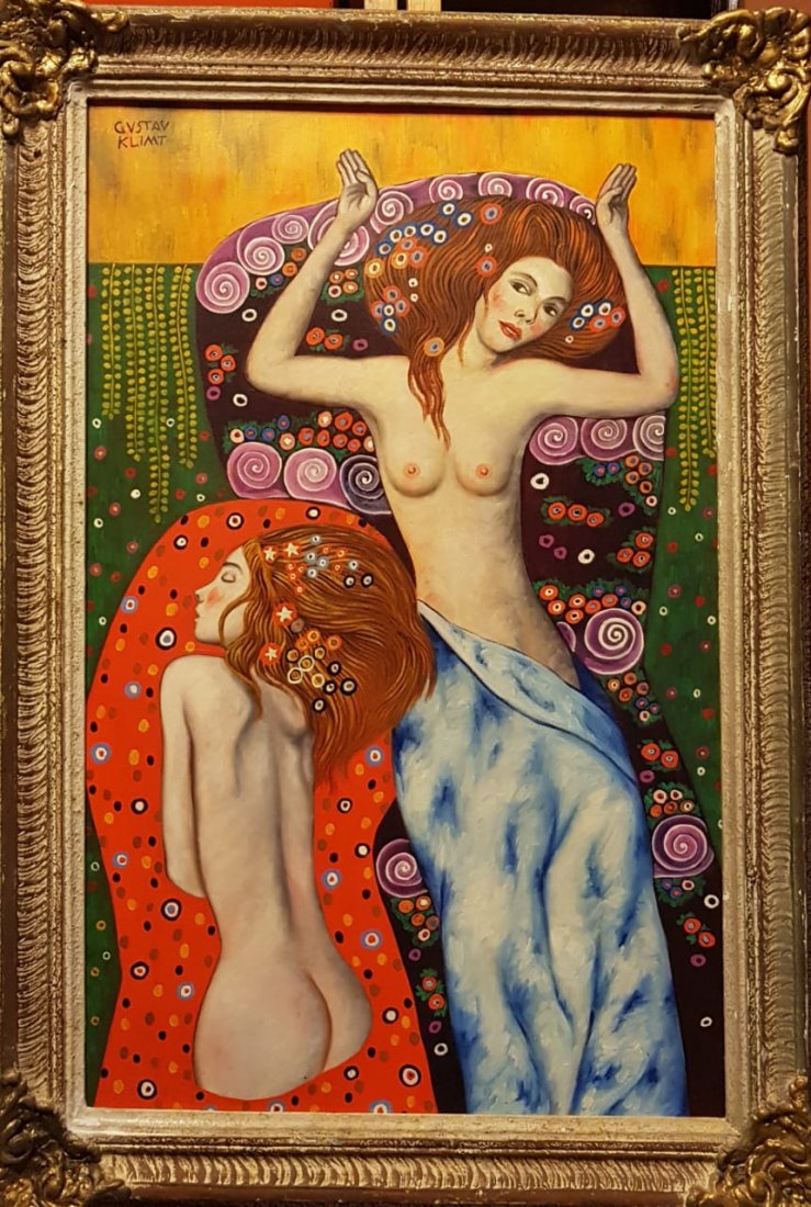 Gustav Klimt (Oil on Canvas) (1 of 3)