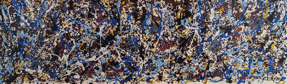 Jackson Pollock  (Enamel on Canvas) (1 of 4)