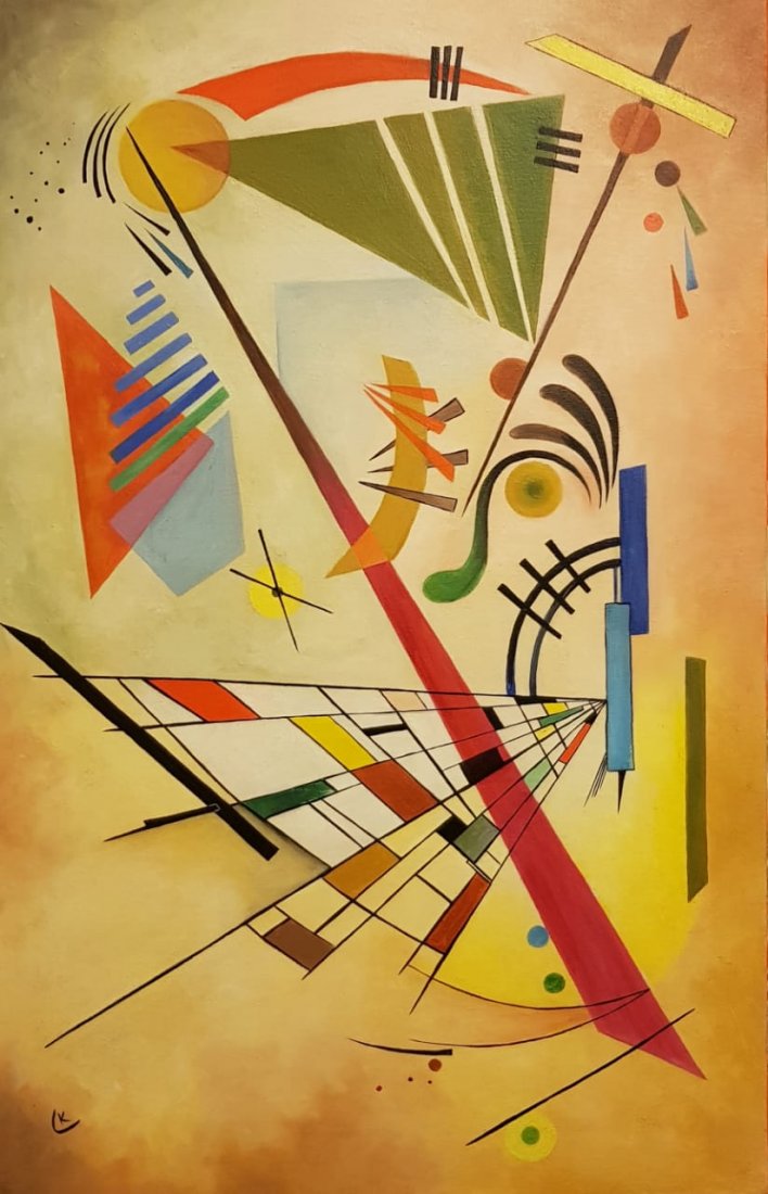 Wassily Kandinsky (Oil On Canvas) (1 of 3)