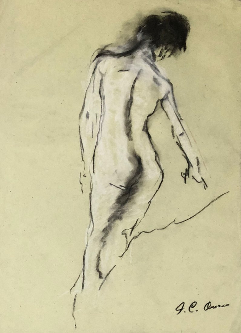 Jose Clemente Orozco (Pastel on Paper) (1 of 3)