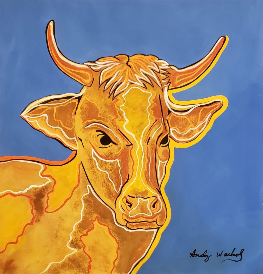 Andy Warhol (Gouache on paper) (1 of 3)