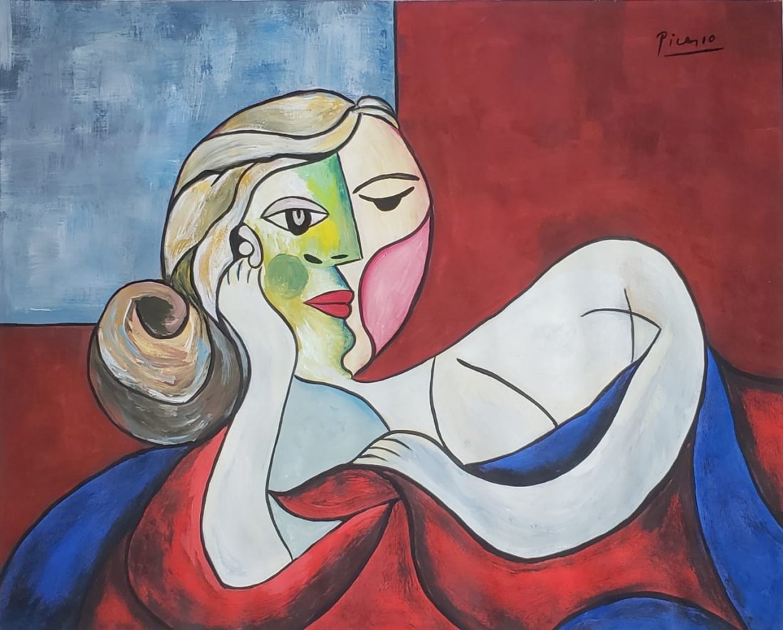 Pablo Picasso (Gouache on Paper) (1 of 3)