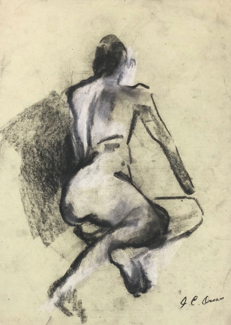 Jose Clemente Orozco (Pastel on Paper) (1 of 3)