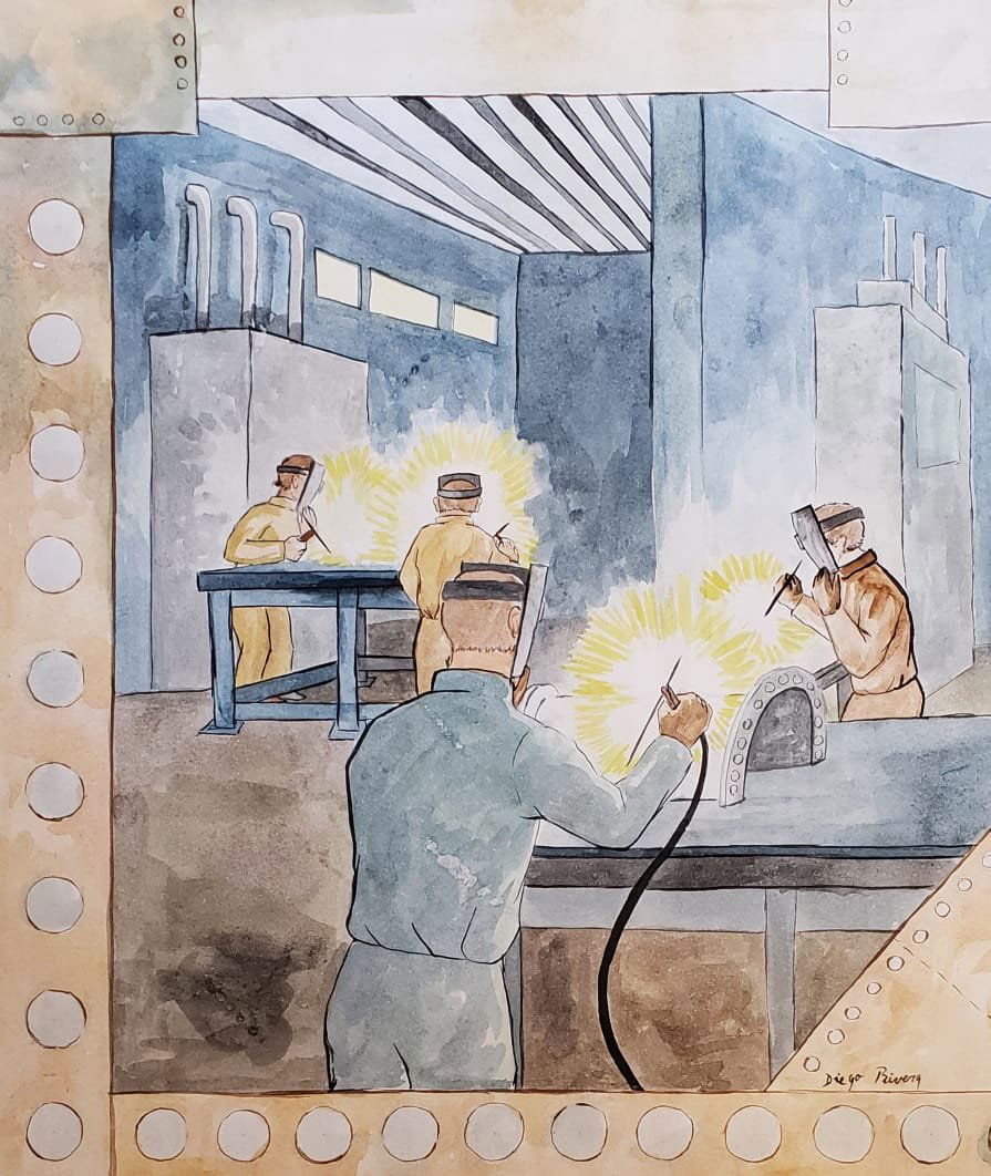 Diego rivera contributions picture