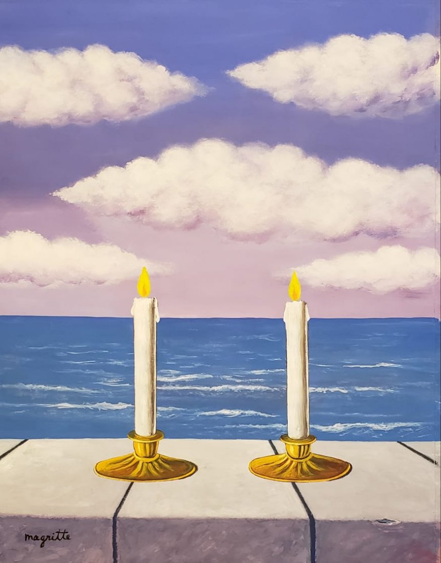 Rene Magritte (Gouache on paper) (1 of 3)