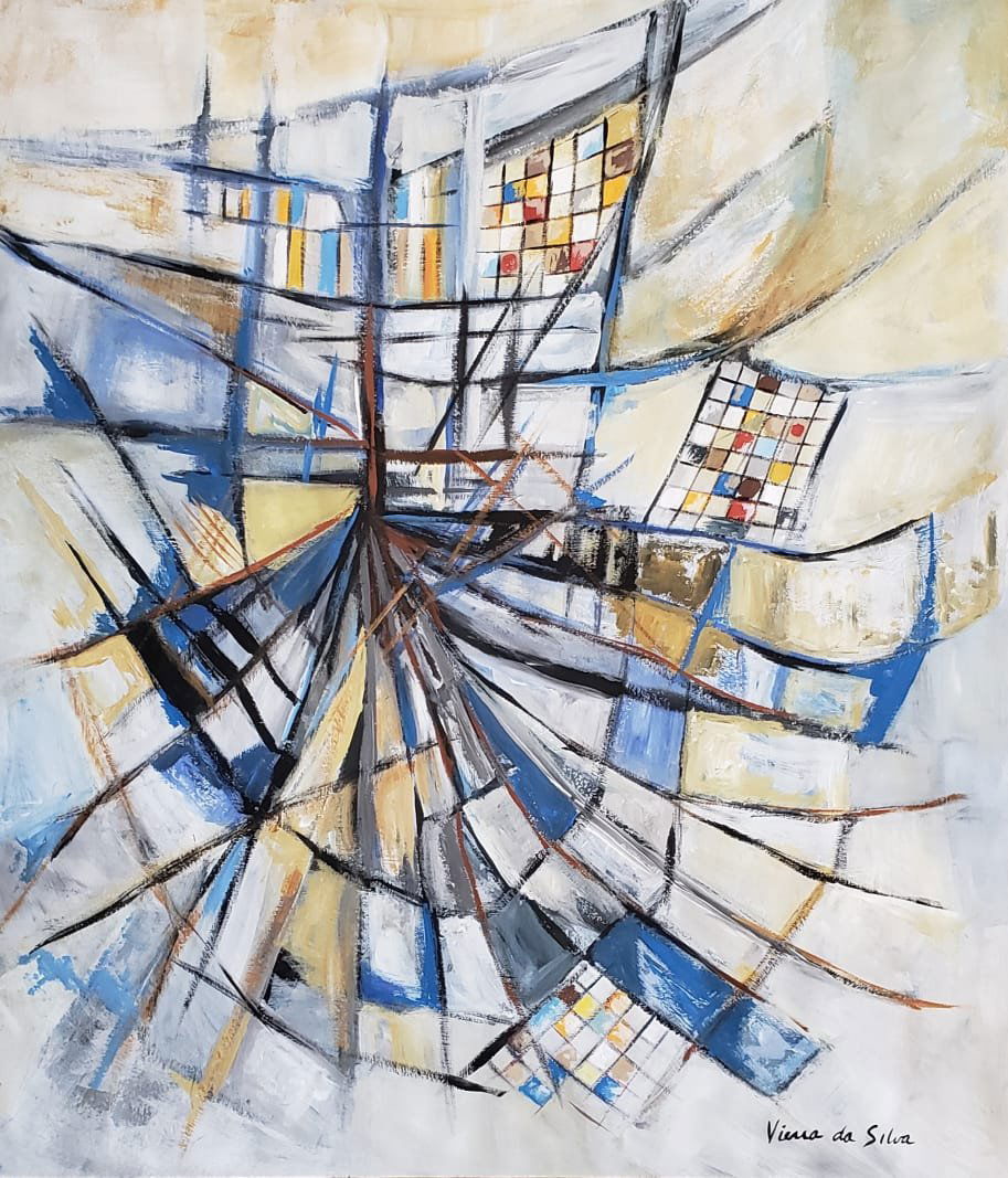 Maria Helena Vieira da Silva (Gouache on paper) (1 of 3)