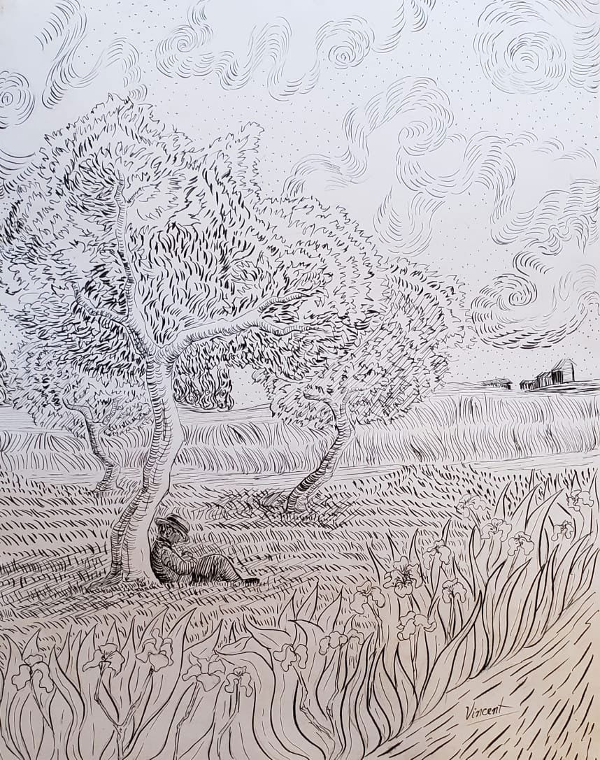 Signed Vincent van Gogh (1 of 3)