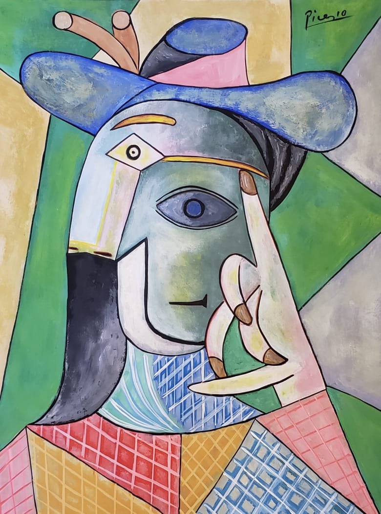 Pablo Picasso (Gouache on Paper) (1 of 4)