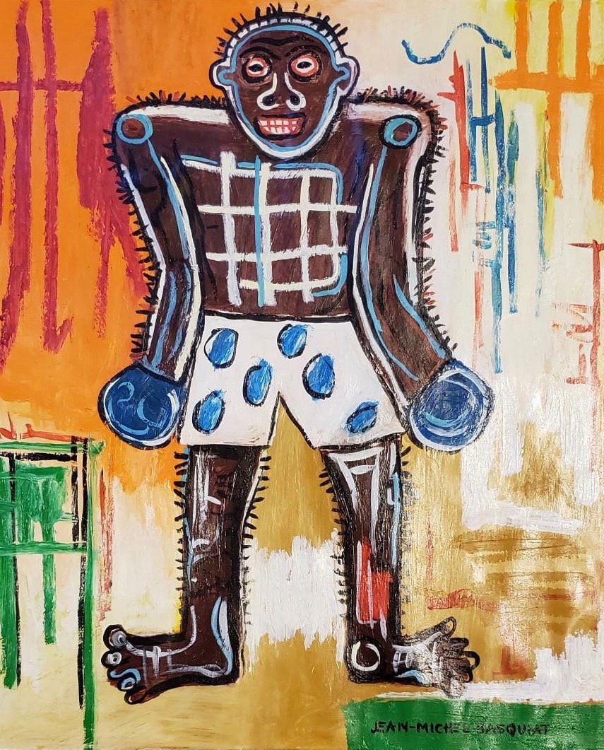 American (Gouache on Paper) (1 of 3)