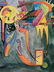 Wassily Kandinsky (Watercolor on Paper) in the style of - 2