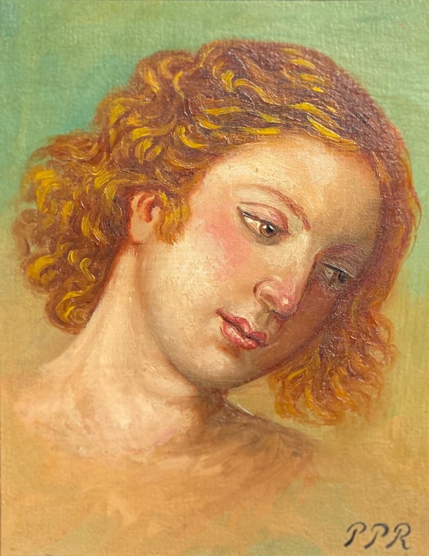 Peter Paul Rubens (Oil on Canvas) Stye of: PPR appears lower right. Technique: Oil on canvas. Measures: 8 x 6 inches. Provenance: Acquired in a Country sale in 1940 by Joseph Steven Anonymous sale in 1957 Private Collection Texas. A Certificat