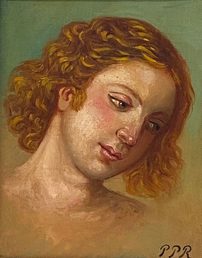 Peter Paul Rubens (Oil on Canvas) Stye of: PPR appears lower right. Technique: Oil on canvas. Measures: 8 x 6 inches. Provenance: Acquired in a Country sale in 1940 by Joseph Steven Anonymous sale in 1957 Private Collection Texas. A Certificat