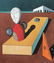 Giorgio de Chirico (Gouache on Paper) In the Style of