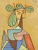 Pablo Picasso (Mixed Media on Paper) In the style of - 3
