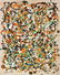 Jackson Pollock (Gouache on Paper) In the Style of
