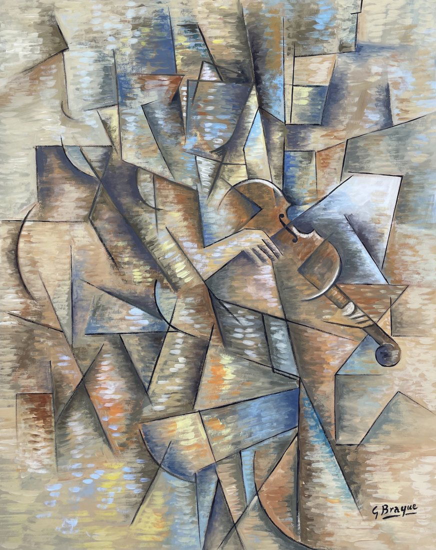 Georges Braque (Gouache on Paper) (1 of 6)