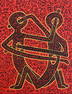 Keith Haring (Gouache on Paper )