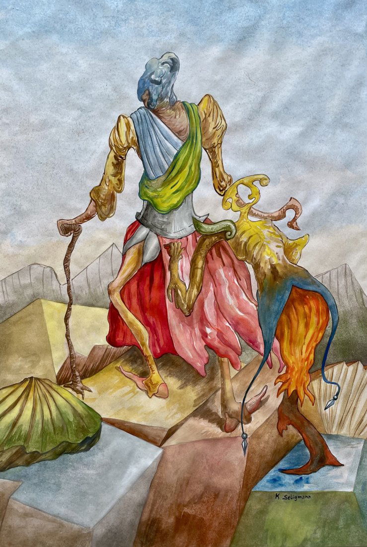 Kurt Seligmann (Gouache on Paper) (1 of 6)