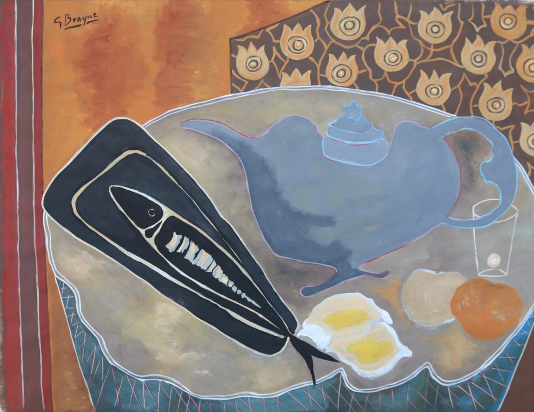 Georges Braque (Gouache on Paper) (1 of 6)